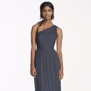 One Shoulder Bridesmaid Dress David's Bridal